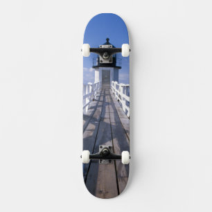 NA, USA, Maine, Port Clyde.  Marshall Point 2 Skateboard