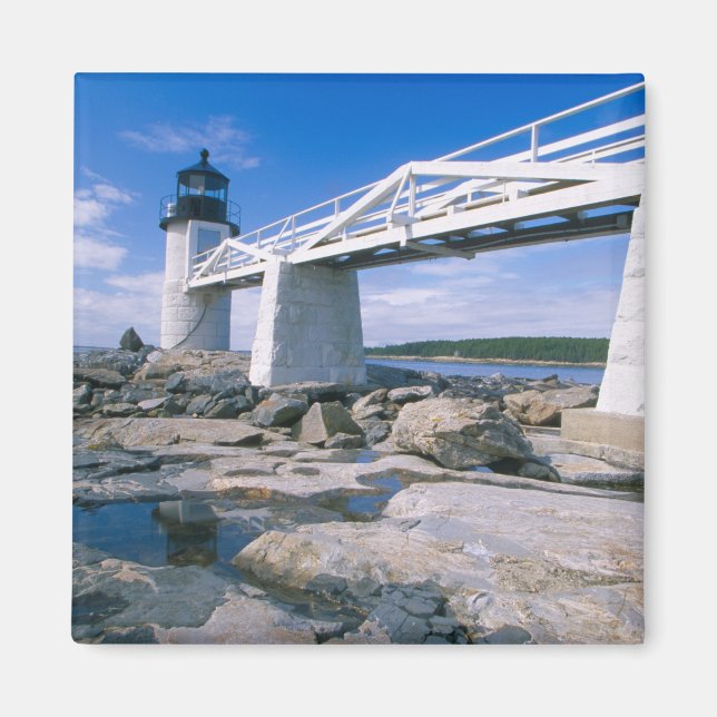 NA, USA, Maine, Port Clyde.  Marshall Point Magnet (Front)
