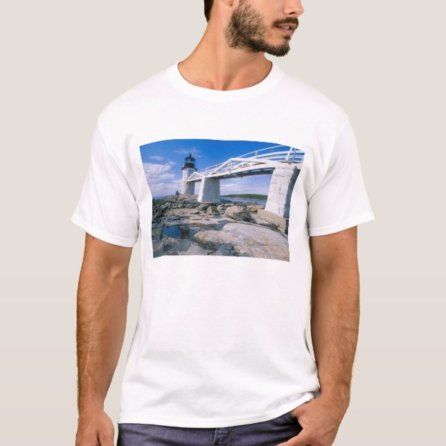 NA, USA, Maine, Port Clyde.  Marshall Point T-Shirt (Front)