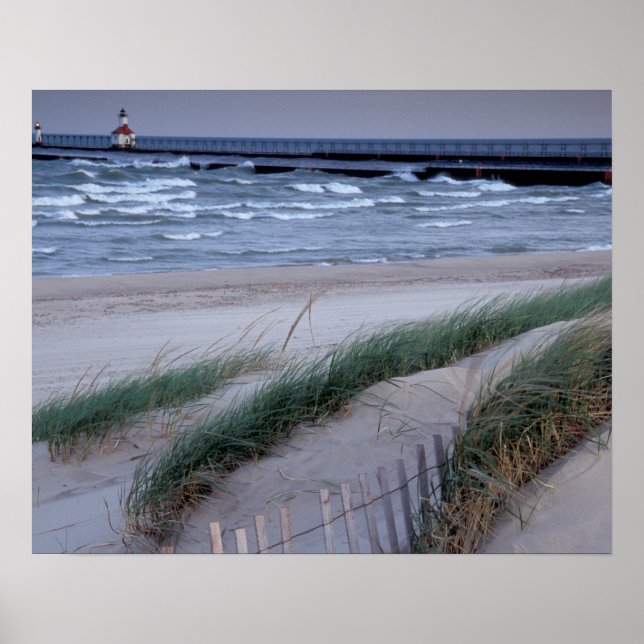 NA, USA, Michigan, Berrien County, St. Joseph, Poster (Front)