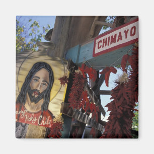 NA, USA, New Mexico, Santa Fe. Magnet