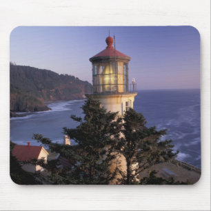 NA, USA, Oregon, Heceta Head Lighthouse, Mouse Mat