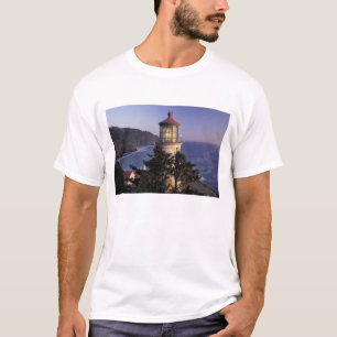 NA, USA, Oregon, Heceta Head Lighthouse, T-Shirt
