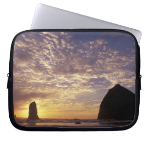 NA, USA, Oregon, Oregon Coast, Canon Beach with Laptop Sleeve