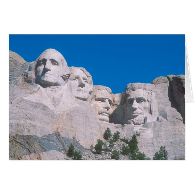 NA, USA, SD, Mount Rushmore. (Front Horizontal)