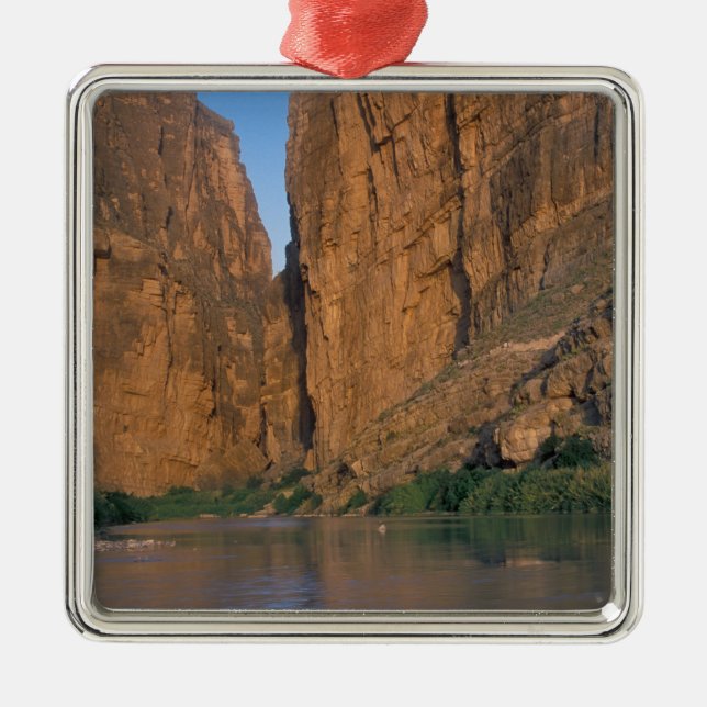 NA, USA, Texas, Big Bend National Park. Rio Metal Tree Decoration (Front)