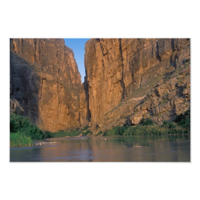 NA, USA, Texas, Big Bend National Park. Rio Photo Print (Front)