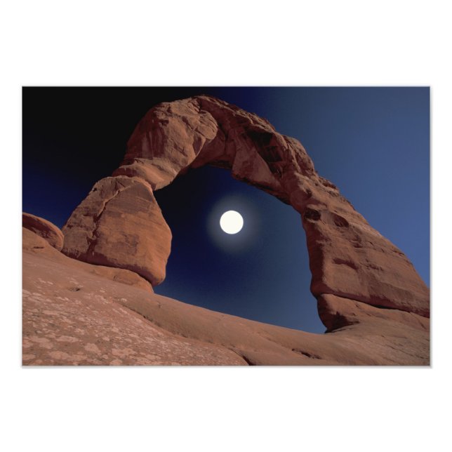 NA, USA, Utah, Arches National Park. Delicate Photo Print (Front)