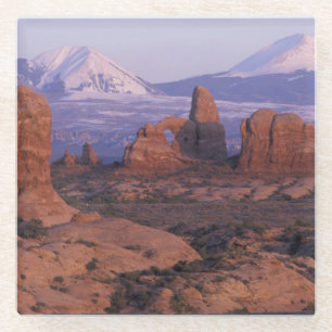 NA, USA, Utah, Arches National Park Glass Coaster