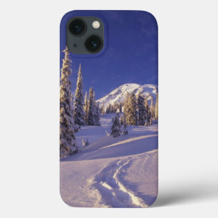 NA, USA, Washington, Mt. Rainier NP, Snowshoe iPhone 13 Case