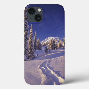 NA, USA, Washington, Mt. Rainier NP, Snowshoe iPhone 13 Case