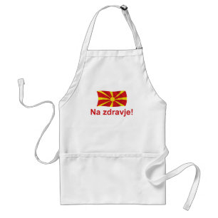 Na zdravje! (To your health!) Standard Apron