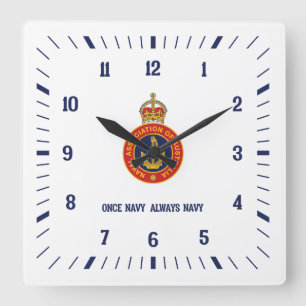 NAA Clock (white)