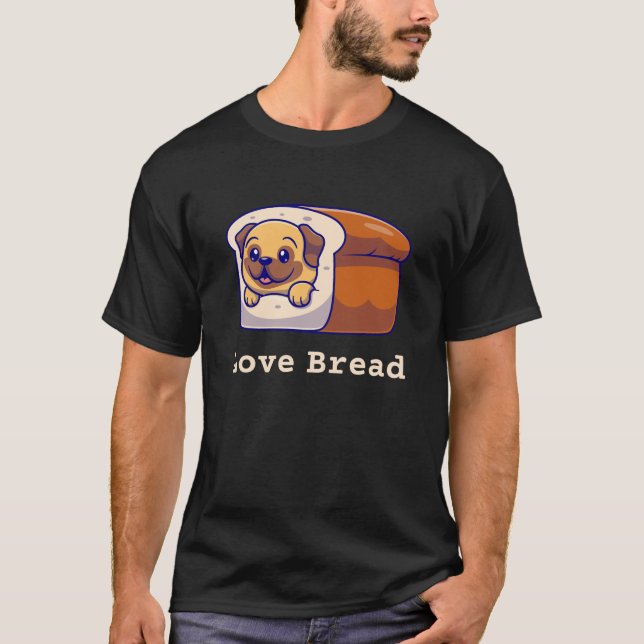 Naan Bread | Love Bread T-Shirt (Front)