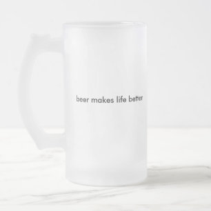 NABC - The Beer Stein, who needs Frosted Glass Beer Mug