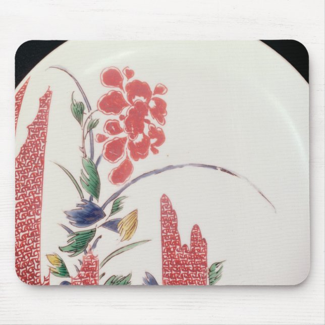 Nabeshima plate, c.1716-35 mouse mat (Front)