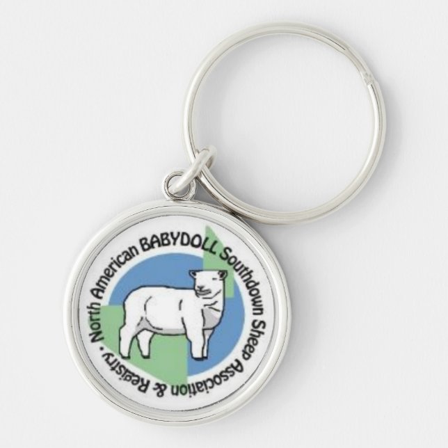 NABSSAR Babydoll Southdown keychain (Front)