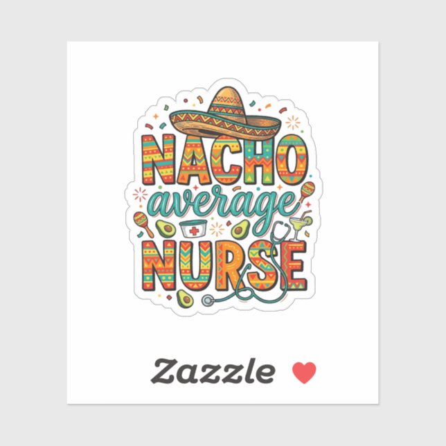 Nacho Average Nurse Fiesta Vector Shirt Design_1 (Sheet)
