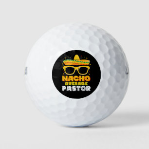 Nacho Average Pastor Cinco de Mayo Golf Balls