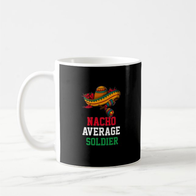 Nacho Average Soldier Mug (Left)