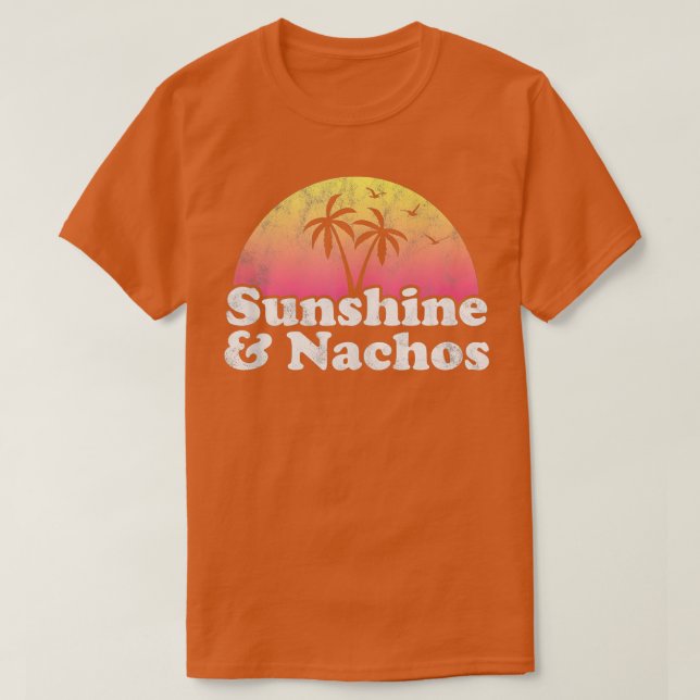Nacho Gift  Sunshine and Nachos Tank Top  (Design Front)