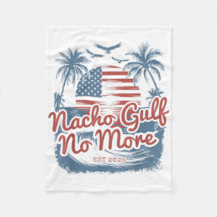 Nacho Gulf No More Trump Summer 90s Beach _1 Fleece Blanket