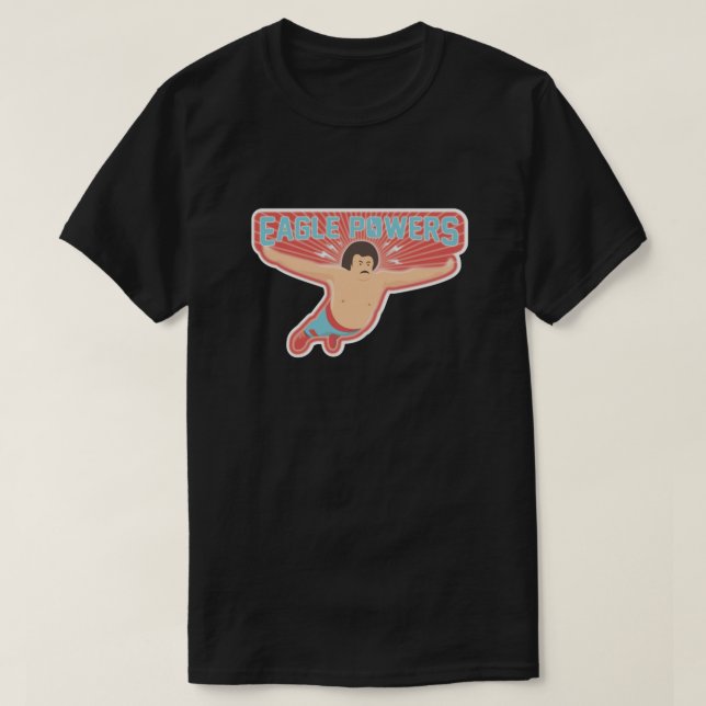 Nacho Libre Eagle Powers classique T-Shirt (Design Front)