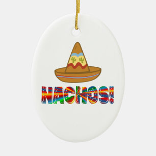 Nacho Love Ceramic Tree Decoration
