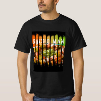 Nacho Man Funny Food Design | Guac & Jalapeños T-Shirt