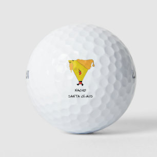 Nacho Santa Claus Golf Balls
