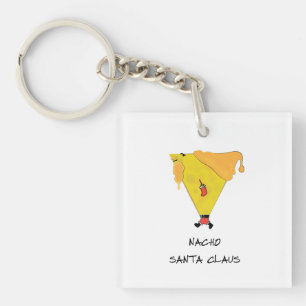 Nacho Santa Claus Key Ring