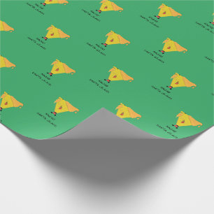Nacho Santa Claus Wrapping Paper