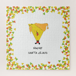 Nacho Santa with Chips Jigsaw Puzzle