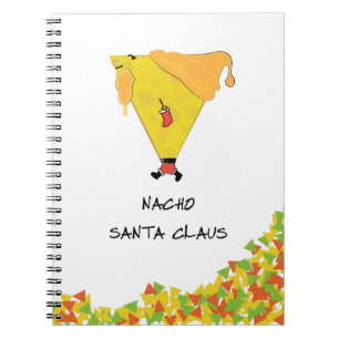 Nacho Santa with Chips Notebook