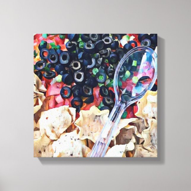 Nachos Canvas Print (Front)