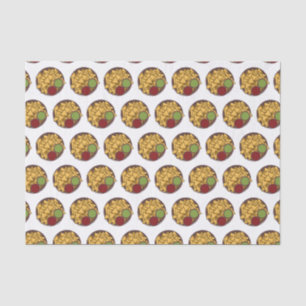 Nachos cartoon illustration  tissue paper