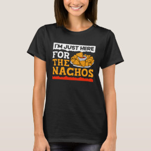 Nachos Cheese Dip Mexican Recipes T-Shirt