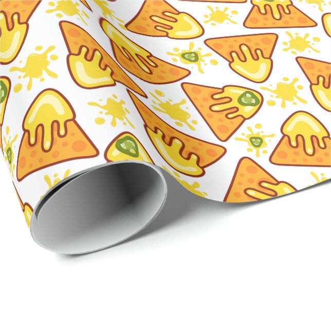 Nachos & Jalapenos Wrapping Paper (Roll Corner)