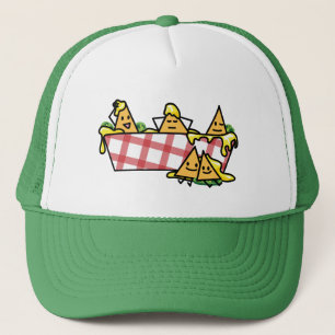 Nachos Melted Cheese Jalapeno Nacho tortilla chips Trucker Hat