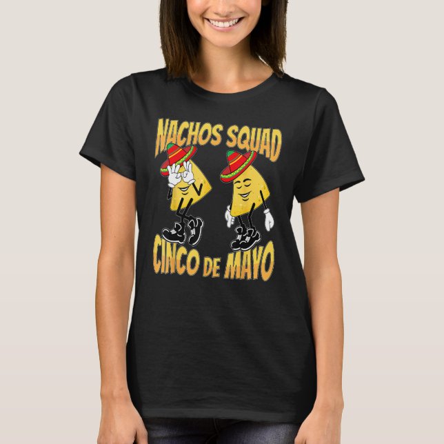 Nachos Squad Griddy Dance Cinco de Mayo Taco Toddl T-Shirt (Front)