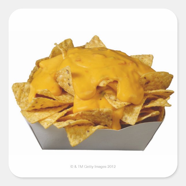 Nachos Square Sticker (Front)