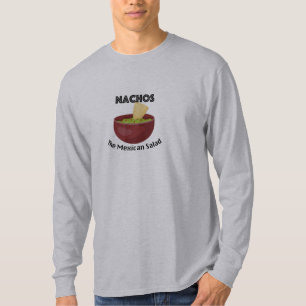 Nachos, The Mexican Salad - Basic Long Sleeve T-Sh T-Shirt