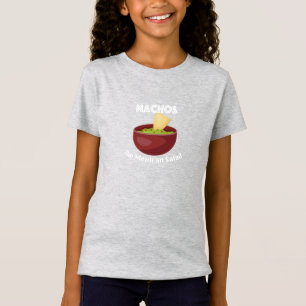 Nachos, The Mexican Salad - Girls' Fine Jersey T-S T-Shirt