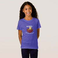 Nachos, The Mexican Salad - Girls' Fine Jersey T-S