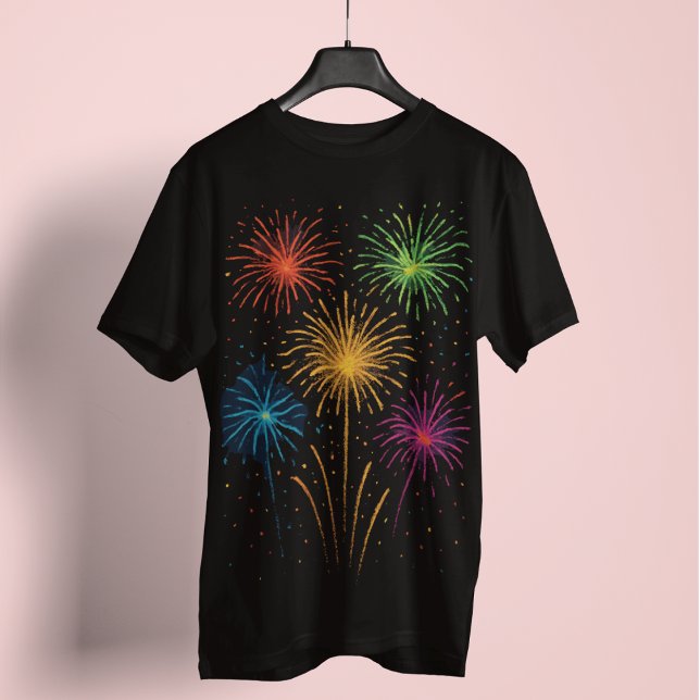 Nachtfeuerwerk Farbrausch T-Shirt (Creator Uploaded)