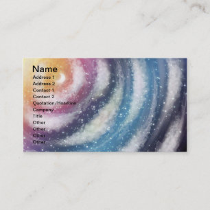 Nacreous Clouds Business Card