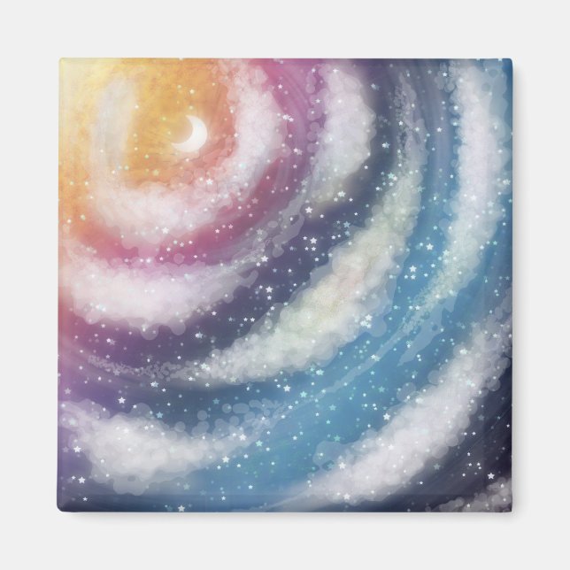 Nacreous Clouds Magnet (Front)