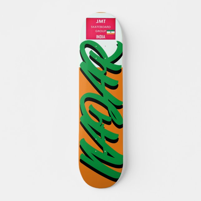 NADAR   JMT INDIA 7 3/4" Skateboard Deck (Front)