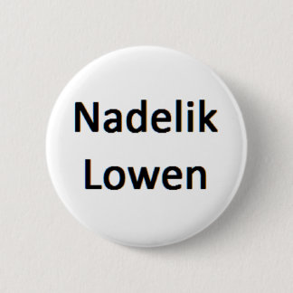 nadelik lowen coffee mug 6 cm round badge