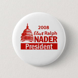 NADER 2008 Button
